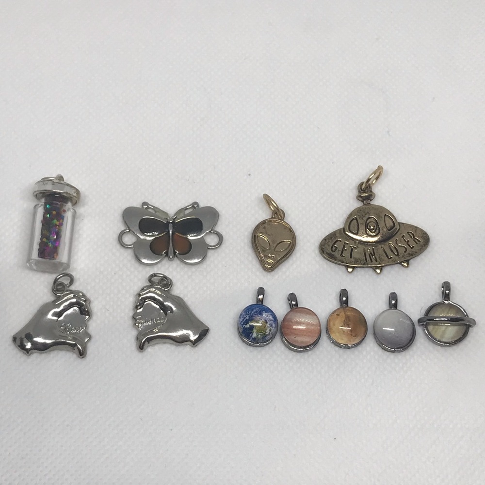 Assorted charms
